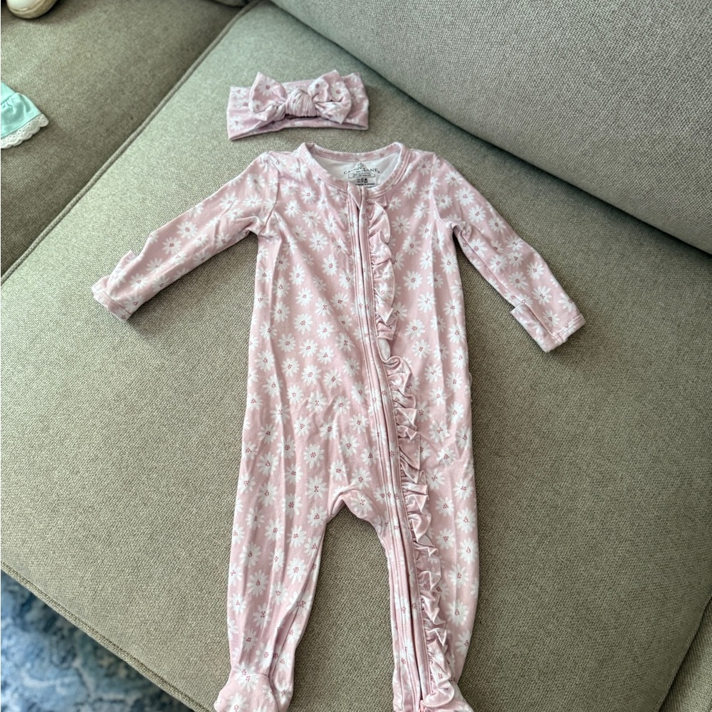 Caden Lane footie pajamas